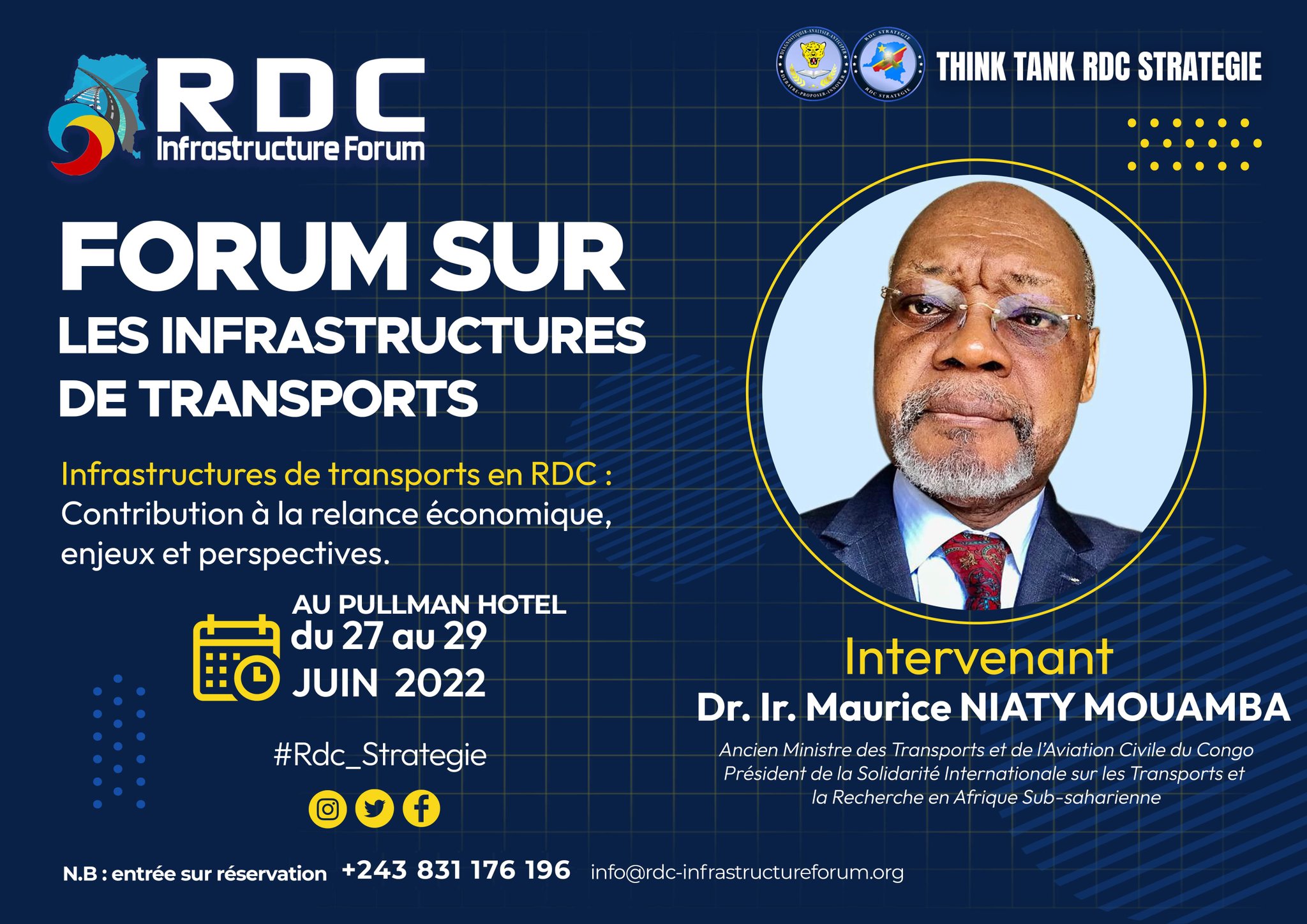 Rdc Strategie on Twitter "RDC_Infrastructures_Forum Présente le