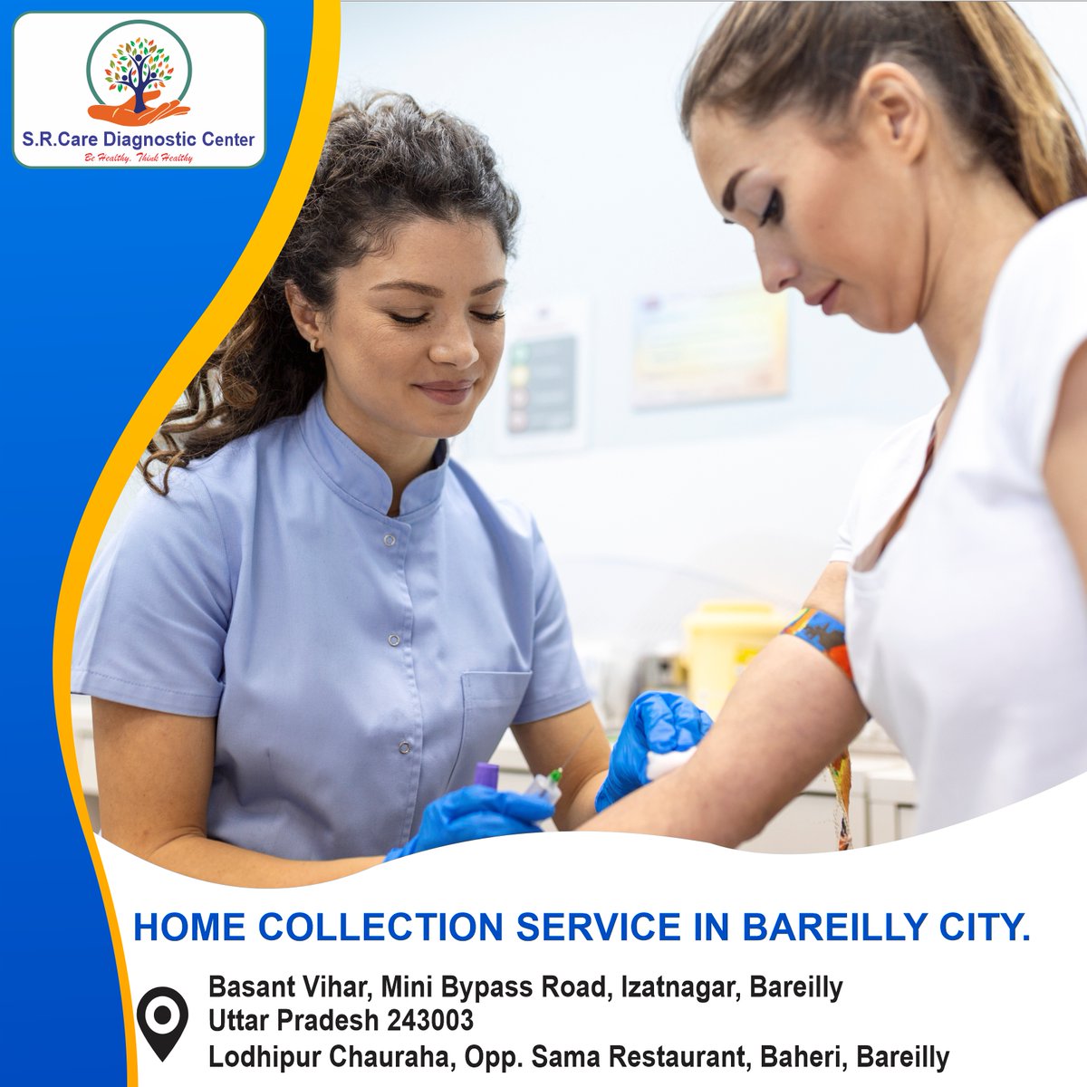 srcarediagnost1's tweet photo. HOME COLLECTION SERVICE IN BAREILLY.
#srcarediagnosticcenter #srcarebareilly #pathologist
#bestpathologylabinbareilly #alltypeofmedicaltest
paid promotion via : https://t.co/lbuTB86Kkb https://t.co/towuXj6YAW