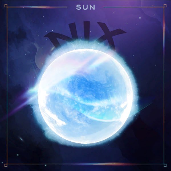 👋Hello travelers!

Another celestial phenomenon in Astronix universe is the satellite star of Adrena, Nyx.

😉Nyx is a rare Blue Dwarf star.
The strong electromagnetic storms they push high frequency wavelengths of radiation out into the surrounding nebulae.

#Astronix #Freemint