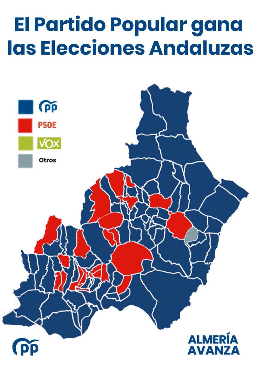 El Partido Popular hace historia en Andalucia! 

Gracias, Nijar! 

Gracias, Almería!

Gracias, Andalucía!