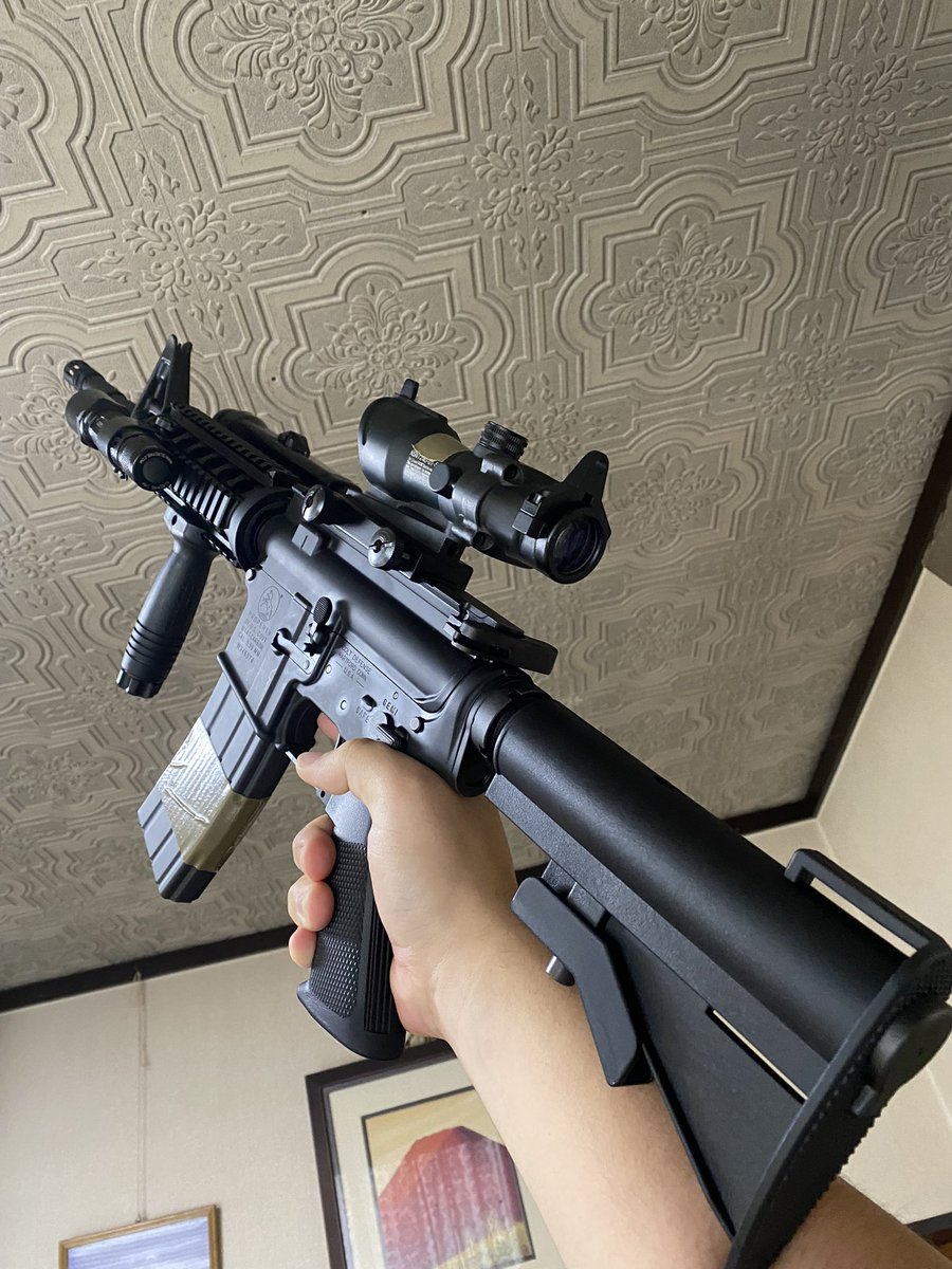 GSX1102S's tweet photo. サバゲー辞めたはずなのに何か最近また熱出てきた…！ https://t.co/889HDSvSf4