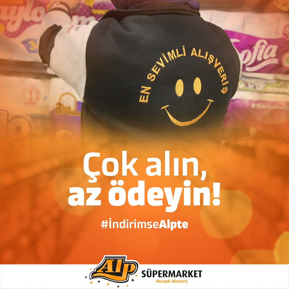 Alp Süpermarket indirimleriyle bol bol alın, az az ödeyin!

#AlpSüpermarket #onlinealışveriş #denizlimarket #sanalmarket #alışveriş #indirim #uygunfiyat