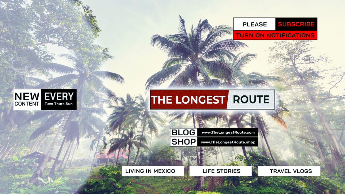 Starting Thursday July 7 we'll be dropping travel videos on Youtube Tuesdays, Thursday and Sundays! With Blogs on Wednesdays and Saturdays! Living in Mexico - Life Stories - Travel Vlogs. Stay tuned! Less than 3 weeks until we TAKE OFF!