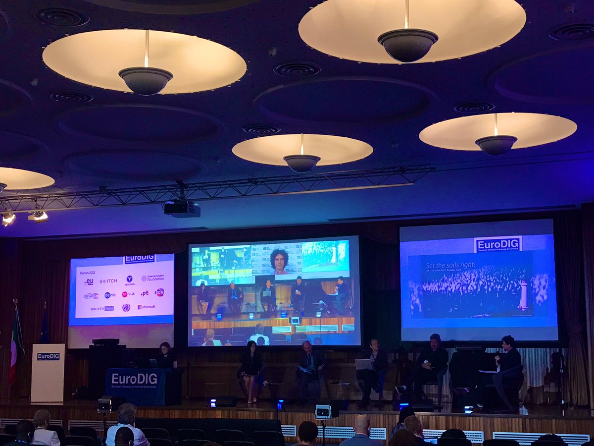 Day 0 [preparatory day] at the @_eurodig 2022 in 🇮🇹 this year.
@aida_trepanic and I are here, taking part in a multistakeholder discussion concerning internet on behalf of @BIRN_BiH which joined @DCAF_Geneva’s project Good Governance in #Cybersecurity in the Western Balkans.
