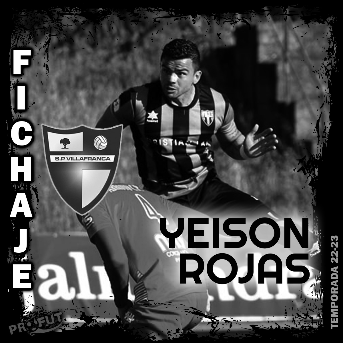 El kaiser <a href="/22Yeisonrojas/">yeison rojas</a> volverá a dejar huella con su garra y trabajo en los campos extremeños. Esta temporada defenderá la camiseta de un equipo que sueña con hacer algo grande, la <a href="/SPV_OFICIAL/">SP VILLAFRANCA (cuenta oficial)</a>. A disfrutarlo!! ⚽️🚀