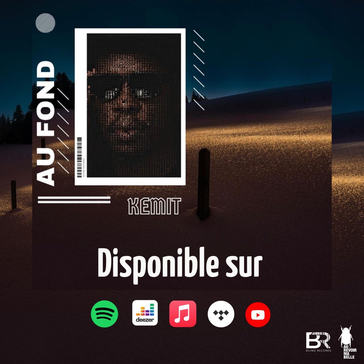 BilimeRecords's tweet photo. Bonjour à tous !

Au Fond est sorti ce Vendredi ! L'avez-vous écouté ? Faites-nous savoir !
Sinon, rendez-vous sur le Linktree de Kemit pour découvrir ce formidable titre !
https://t.co/yPQ9gwr4BI

Bonne écoute !

#BilimeRecords #Kemit #AuFond https://t.co/jcn60Irz78
