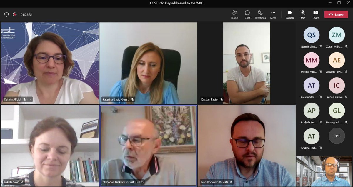 I have shared my experience with #COST Actions, #ITC Conference Grant, #STSM. I have promoted #ENIS COST Action, WG5 Connecting Research &amp; Practice, concentrate on developing strategies to enhance the interaction between international mobility scholars and practitioners.