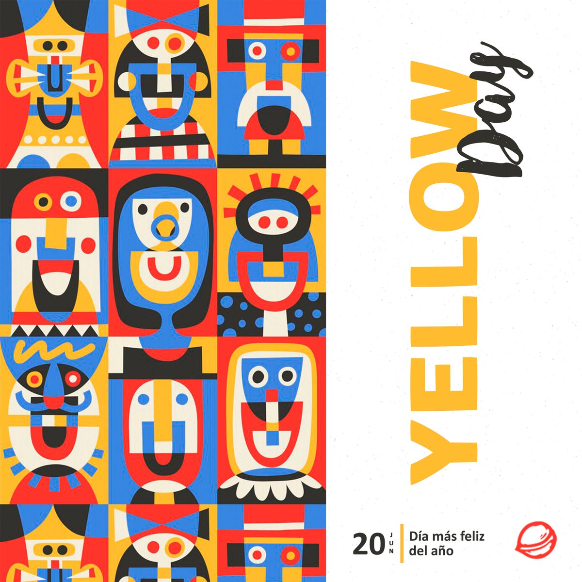 iCreative_es's tweet photo. Ya es #YellowDay, ¡y mañana damos paso al verano! ☀

😁 Cada día tenemos miles de motivos por los que dar gracias y ser un poquito más felices, solo hay que pararse y vivirlo.

¡Activa el #YellowMood !

#verano #jerez #summer2022 #behappy 

🖼 Ilustración de Lo Cole https://t.co/2ha0auJz33