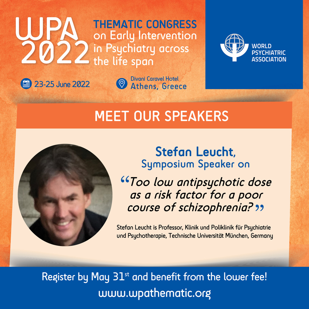 WpaThematic's tweet photo. ➡️ Meet our Speakers
📌WPA Thematic Congress on Early Intervention in Psychiatry across the Life Span
📆 June, 23-25 2022
https://t.co/guSJlDawly
#symposiumspeaker #wpathematic https://t.co/BvriGkbtfG