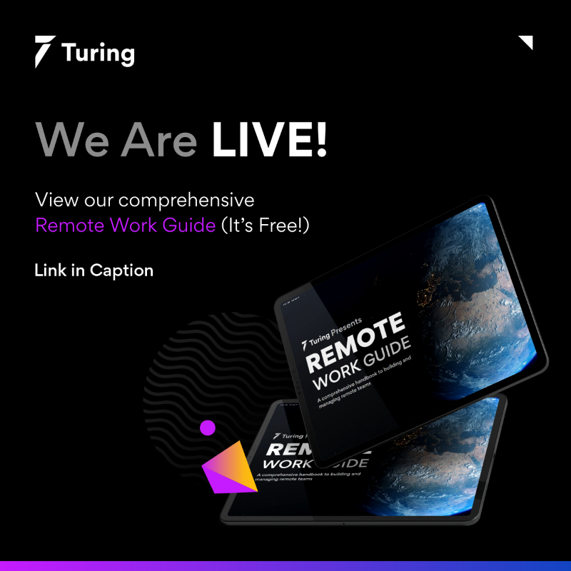 turingcom's tweet photo. We are LIVE! 🔴

View our FREE comprehensive Remote Work Guide here ⤵️
https://t.co/Sg5UedxT0w

#BoundarylessHiring #RemoteWorkGuide