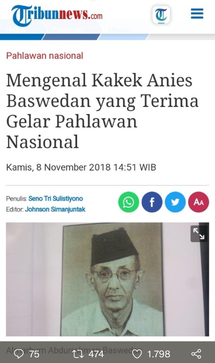 koq Gub Yaman sih.... Pahlawan Nasional lho Kakeknya..
 bukan pahlawan interlokal