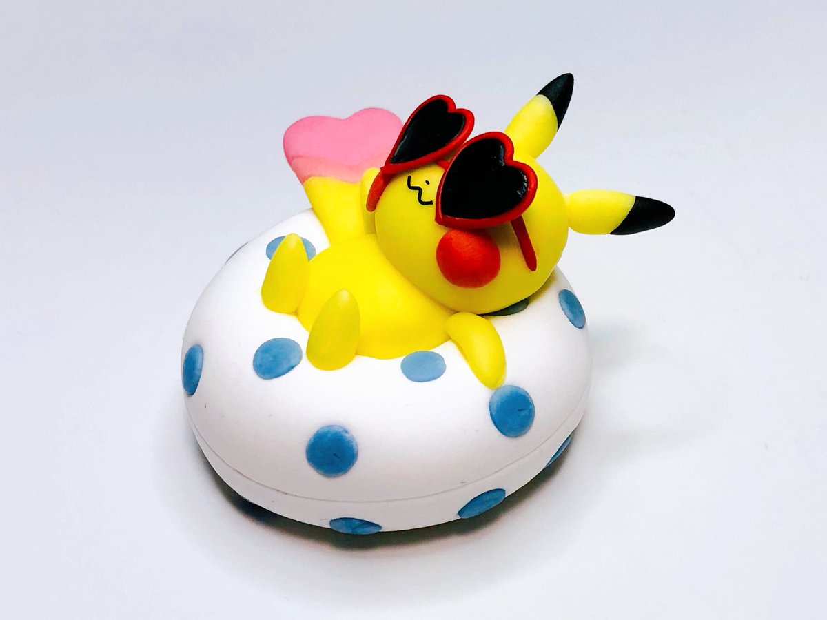 浮き輪ピカチュウ作りました🔅 #ポケモン #イッツデモ