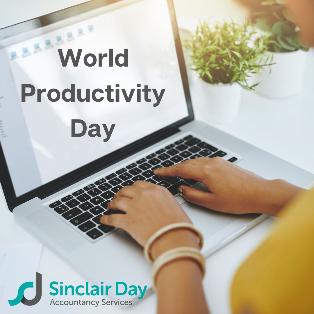 It's #WorldProductivityDay today! Ok, who thought this could be on a Monday of all days, but more importantly who out there is feeling productive today?
#accountancy #mondaymorning #accountantswithadifference