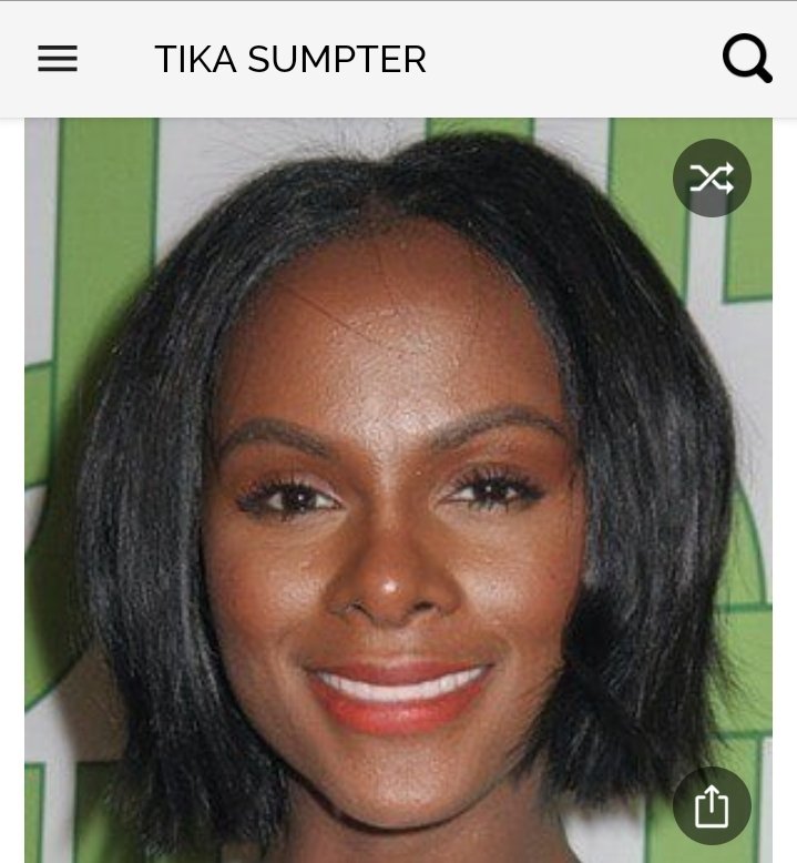 Happy birthday to this great actress.  Happy birthday to Tika Sumpter 