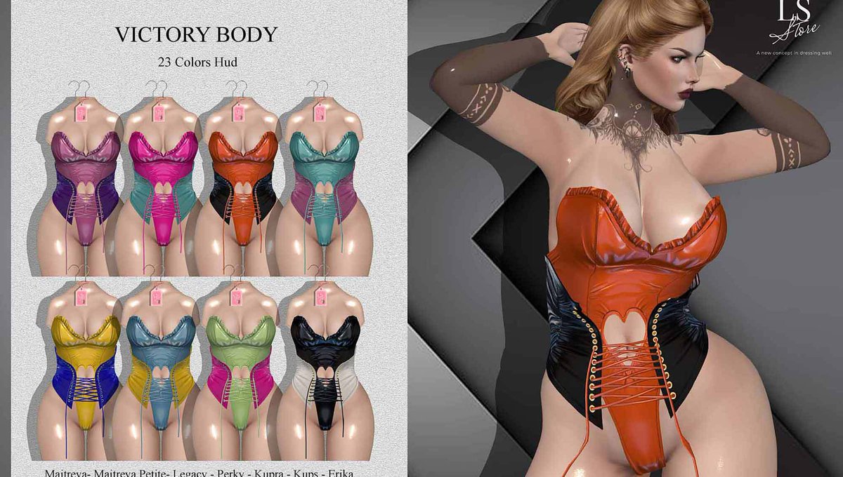 MediaSL1's tweet photo. LS STORE. VICTORY BODY – NEW
✔️ #SecondLife ✔️ #MediaSl ✔️ #SL
⭐ join https://t.co/AaO41oZ8bz Discord: https://t.co/S8R6esljwl

 #bestsecondlife #LSSTORE #NewSL #Secondlife #secondlifefashion #SL #slblogging

https://t.co/3BrFcEnHsn https://t.co/NYOOzqr4Hg