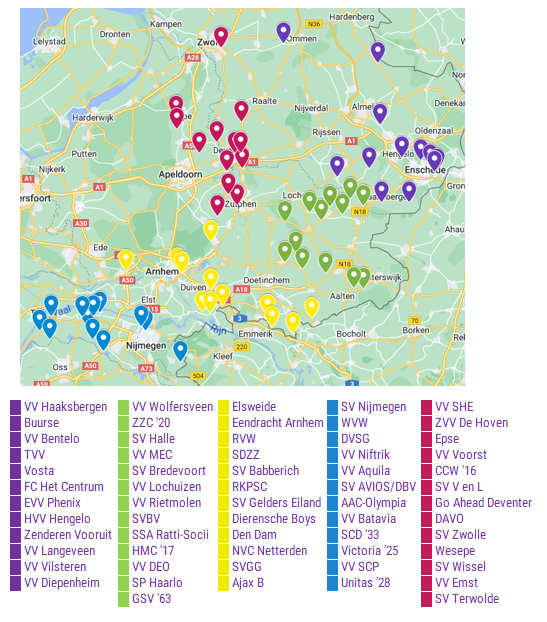 Promotie/Degradatie KNVB Oost tweet media