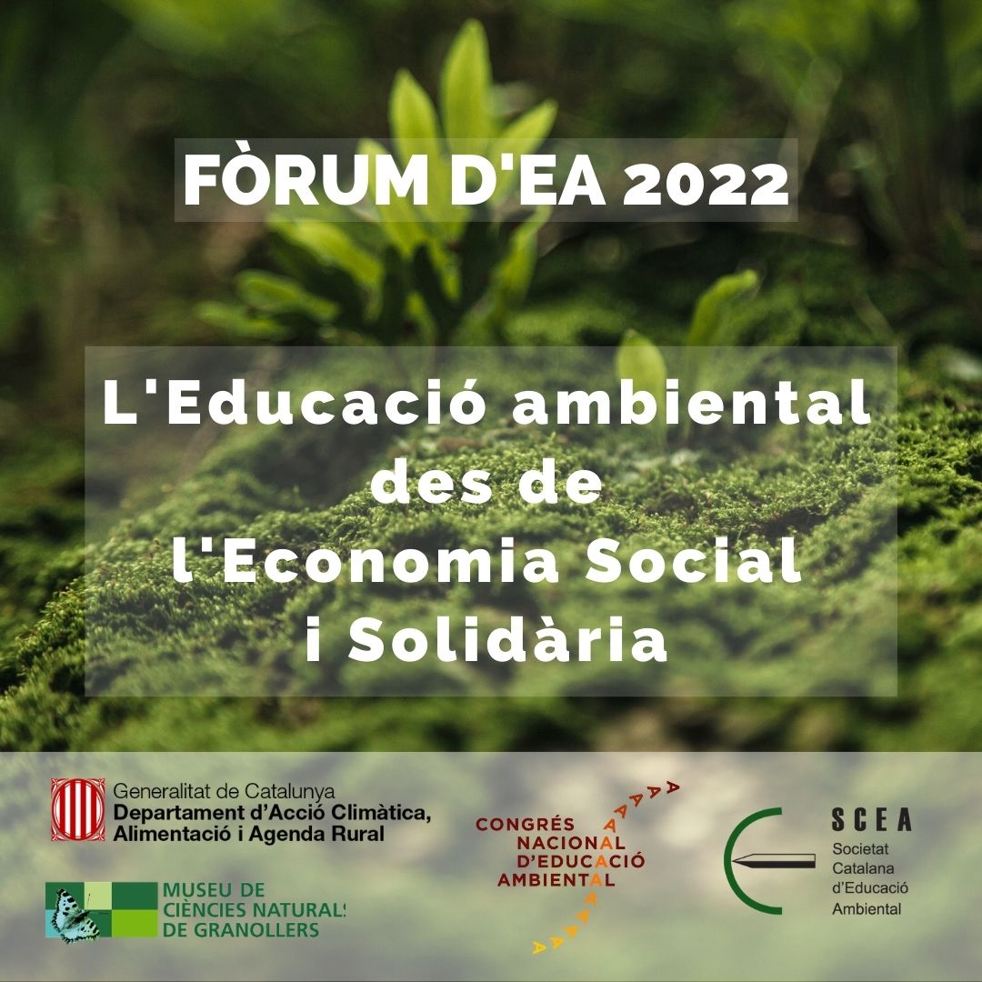 scea_cat's tweet photo. 🧐😃Busquem organitzacions que treballin en l'educació ambiental des de la perspectiva de l'economia social i solidària!
Si en coneixes alguna, et demanem 1 minut: Entra en aquest enllaç i escriu la seva web i el contacte
👉 https://t.co/AD16hRpFVt
#sectorEA #ESS #forum2022EA https://t.co/prEsvWJJP7