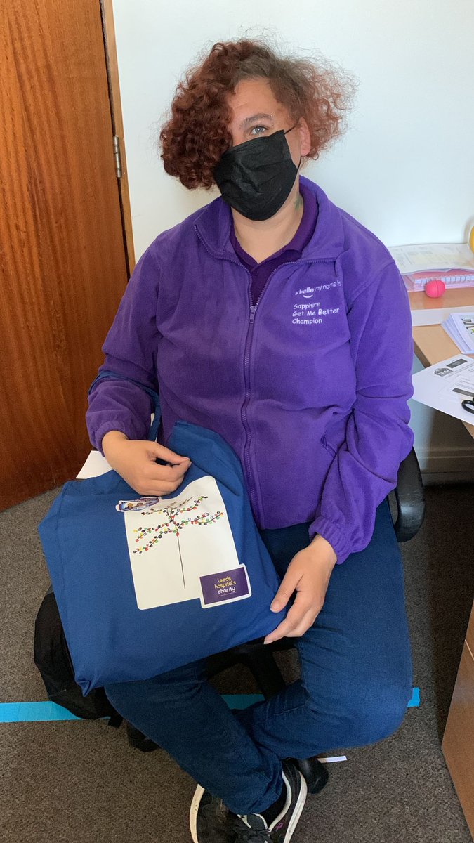 We are delighted that one of our Get Me Better Champions has started to help with our #CareBags pilot project. Sapphire will be making and delivering the bags to support people with #LearningDisabilities and #Autistic people who attend our Emergency Departments.
Thank you Saph!