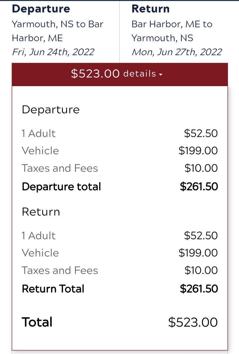 TrystaDoary's tweet photo. @katynotie Might be around $100 if you walk on.. but if you want to actually take a car it'll be a lot more! (These prices are in US dollars.) NS discount included. https://t.co/MBAqJAkfYd