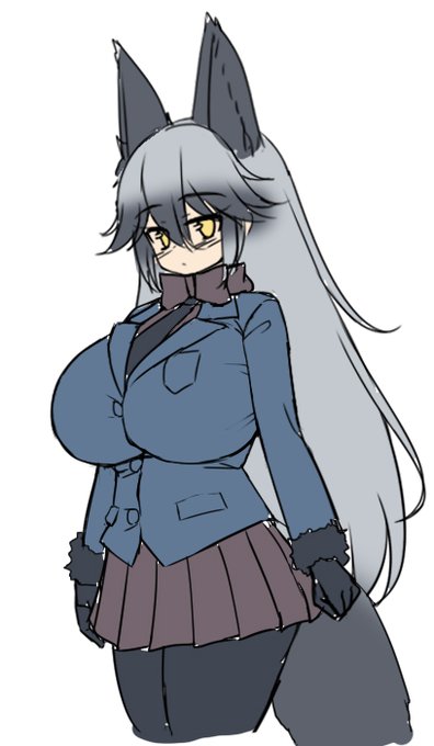 表情のせいか色ないとキタキツネに見えるわね 