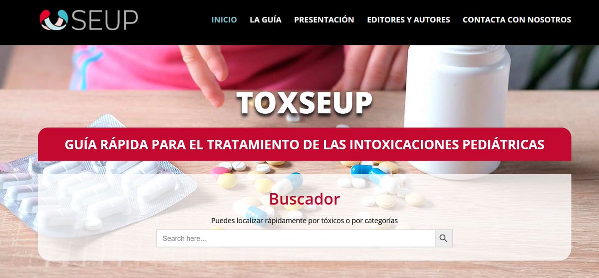 sefh_'s tweet photo. 🚨💊👶 Guía rápida para el manejo y tratamiento de las intoxicaciones pediátricas TOXSEUP @TSEUP 

Web App con los datos imprescindibles de los fármacos (137 fichas) + frecuentemente implicados en intoxicaciones en población infantojuvenil

🔗 https://t.co/BE9jXqzL7f https://t.co/WzFjH2qzjw