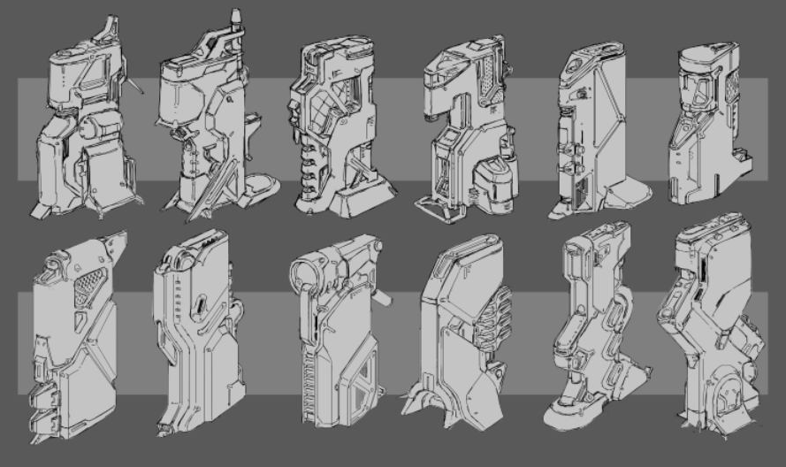 alagantm's tweet image. some aimless item and 3d practice :)
#blender #scifi