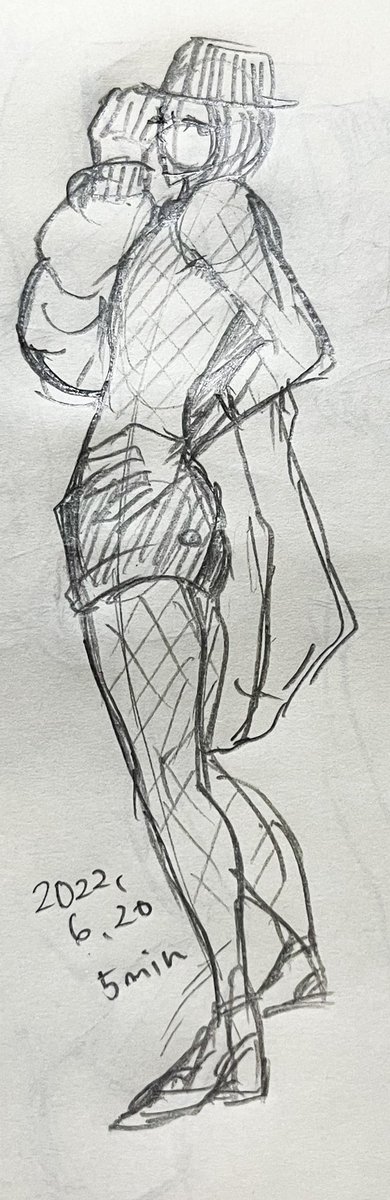 #GesDrawPARTY
024
蜂鳥さんほんとかっこいい。2枚目のポーズ好きすぎて自主おかわりした。 
