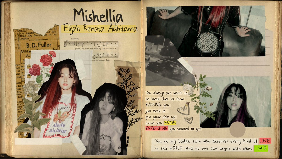 Adhitama, Mishellia tweet media