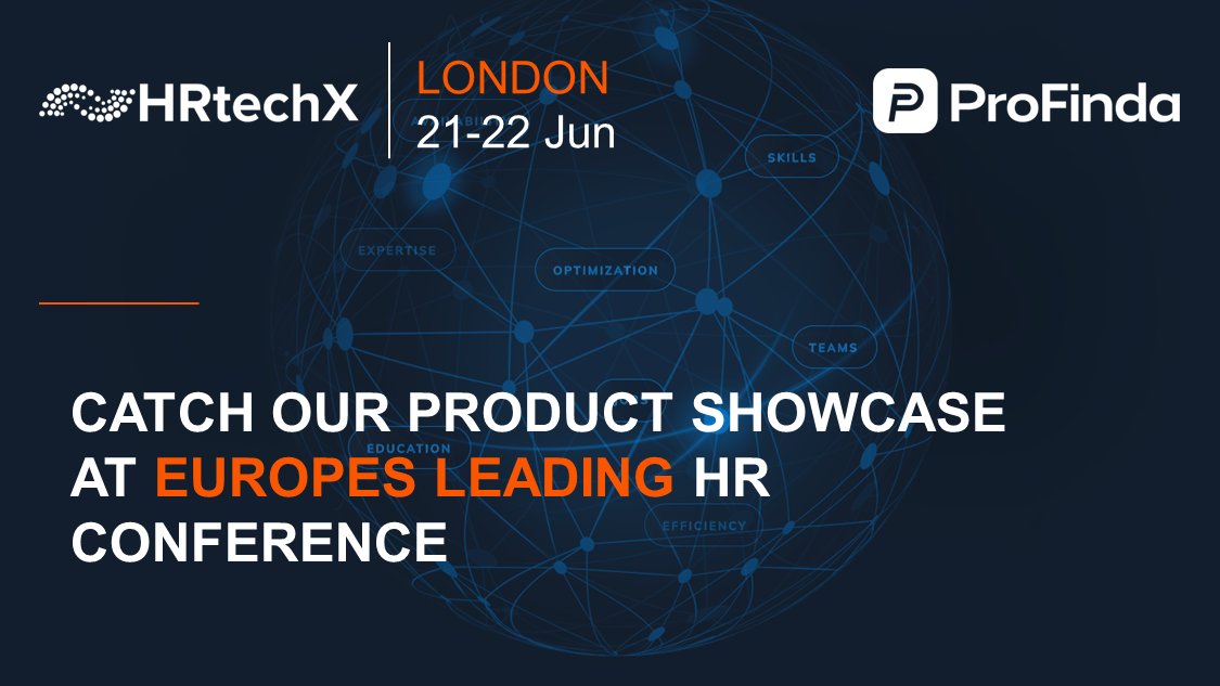 ProFinda's tweet photo. Thrilled to have Head of Workforce Dagmar Christianson participating in the product showcase at the #HRTechX conference on June 21st!
We look forward to showcasing the latest version of #ProFinda to the 2000+ delegates attending!
#HRTechX #resourceoptimization #resourcing https://t.co/g44PlkvcaZ