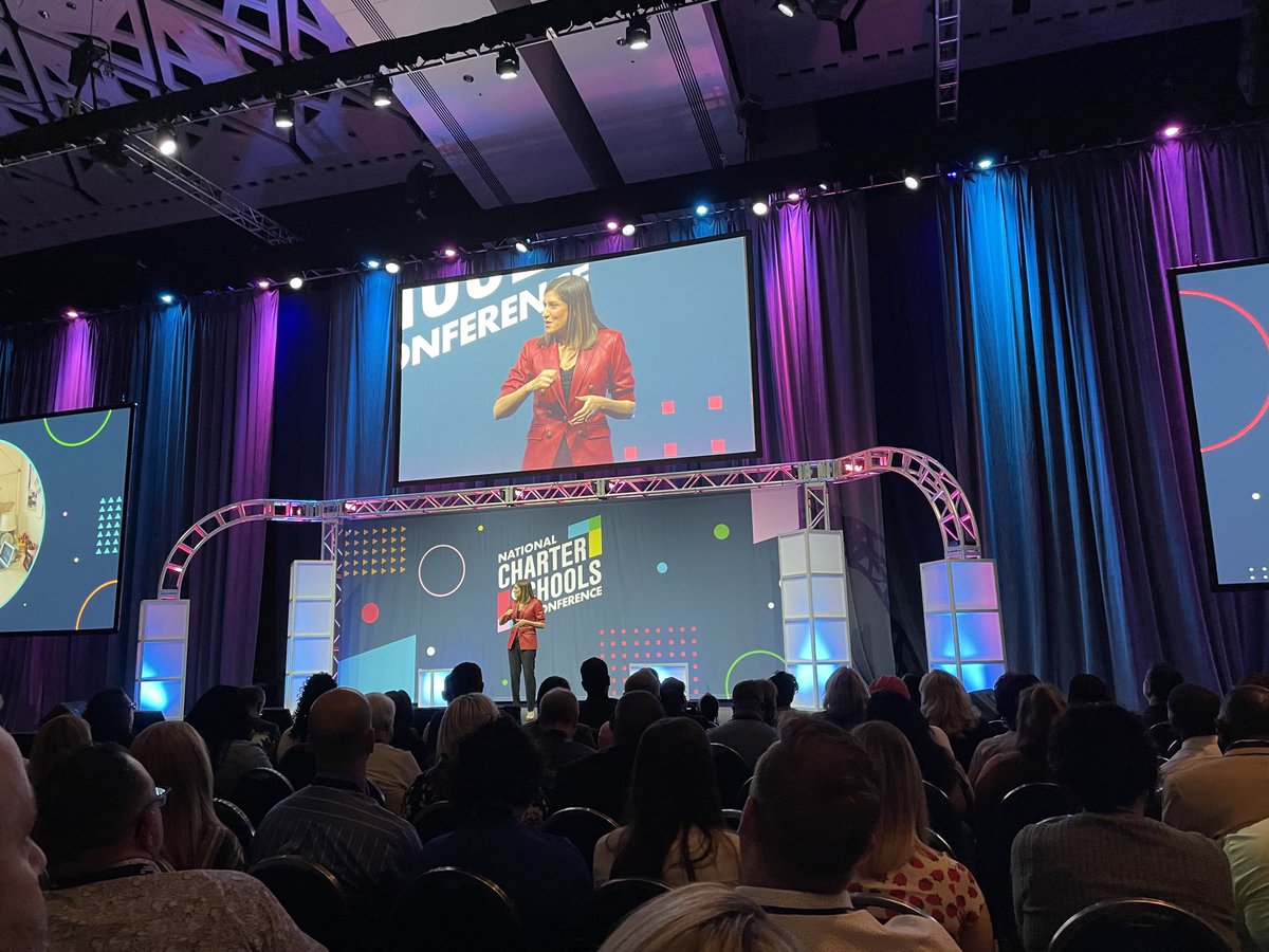 ⁦@Ninacharters⁩ giving keynote at the opening session #NCSC22. It is great to be able to have the conference in person again.