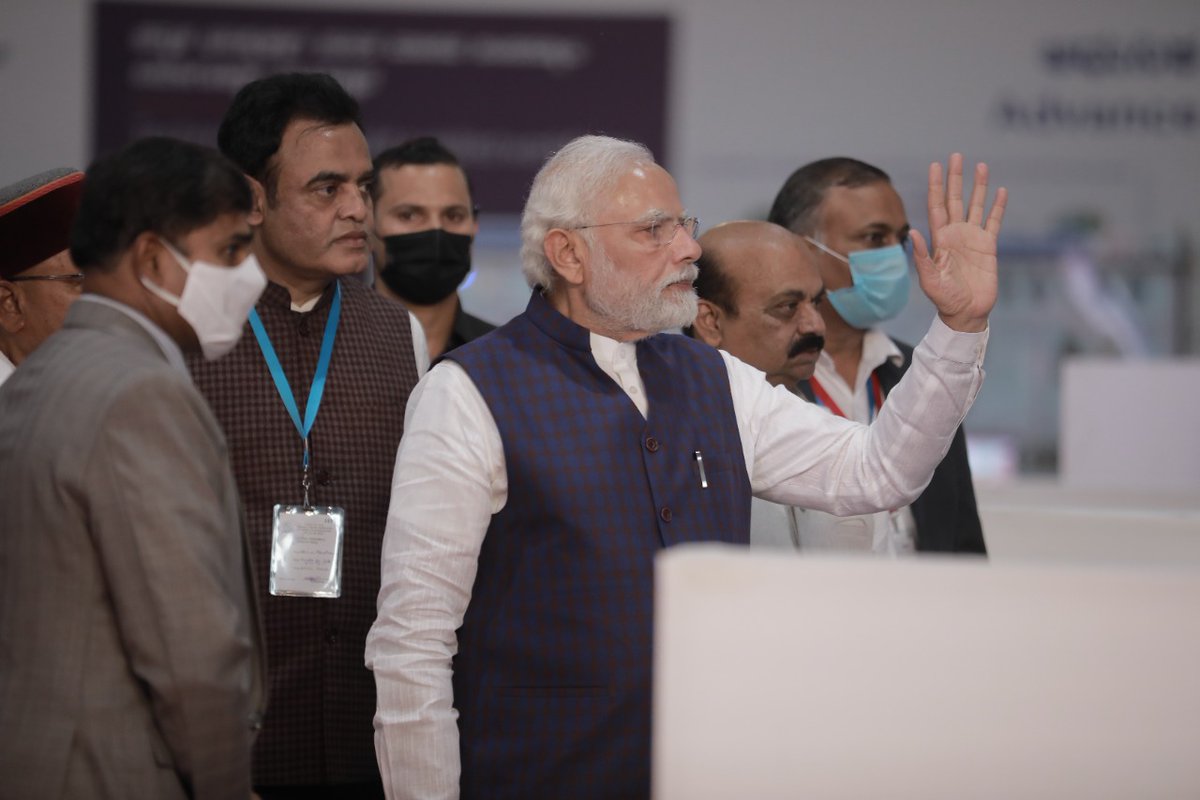 150 ITI's were upgraded to Technology Hubs was dedicated to the nation by Hon'ble Prime Minister  Narendra Modi today at Bengaluru.
<a href="/PMOIndia/">PMO India</a> <a href="/BSBommai/">Basavaraj S Bommai</a> <a href="/drashwathcn/">Dr. C.N. Ashwath Narayan</a> 
#KarnatakaWelcomesModiJi #PMModiinKarnataka