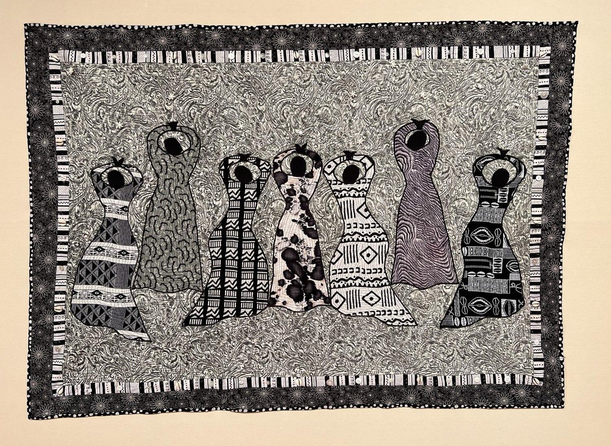 ILStateMuseum's tweet photo. As a girl, Trish Williams watched her mother and aunts dance when they got together. She loved the joy of these gatherings. In “Winter Celebration,” Williams reveals this joy and acknowledges that women’s capacity for joy is an important source of strength. #danceMW https://t.co/naoqyQwxxD