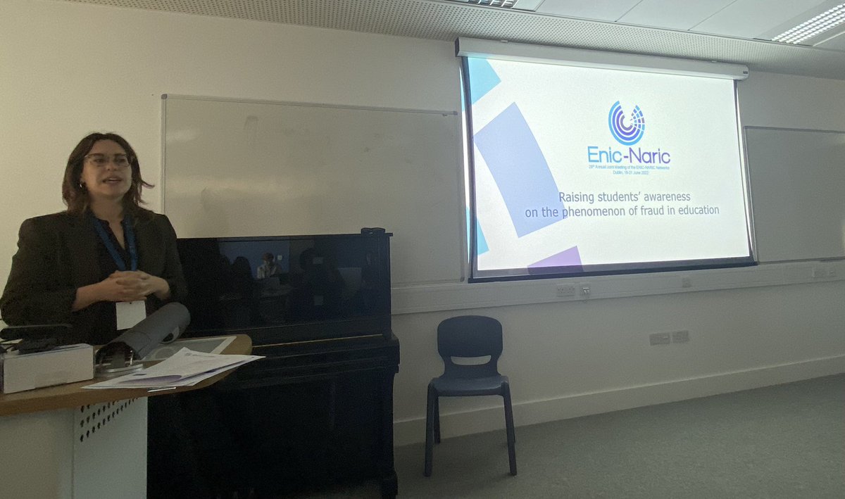 nathnilsson's tweet photo. Atelier « stratégies de lutte contre la fraude dans l’#enseignementsuperieur » animé par @FEI_enicnaric échanges sur le projet #fraudS+ par @CIMEA_Naric et @UHR_se la plateforme ETINED par @coe  et le réseau national d’intégrité académique en 🇮🇪 #EduFraud #ENIC_NARIC https://t.co/bSuamRJSDf