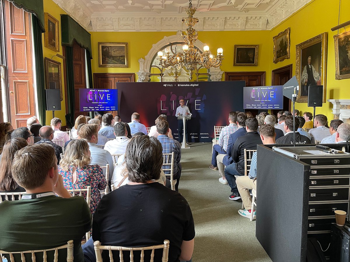 KanukaDigital's tweet image. What a day, our first face-to-face event in over 2 years, hosting and presenting at iWeb Live. Thank you to our incredible sponsors and partners who joined us and all of our clients who came along to get involved too. We can&apos;t wait to do it again next year!
