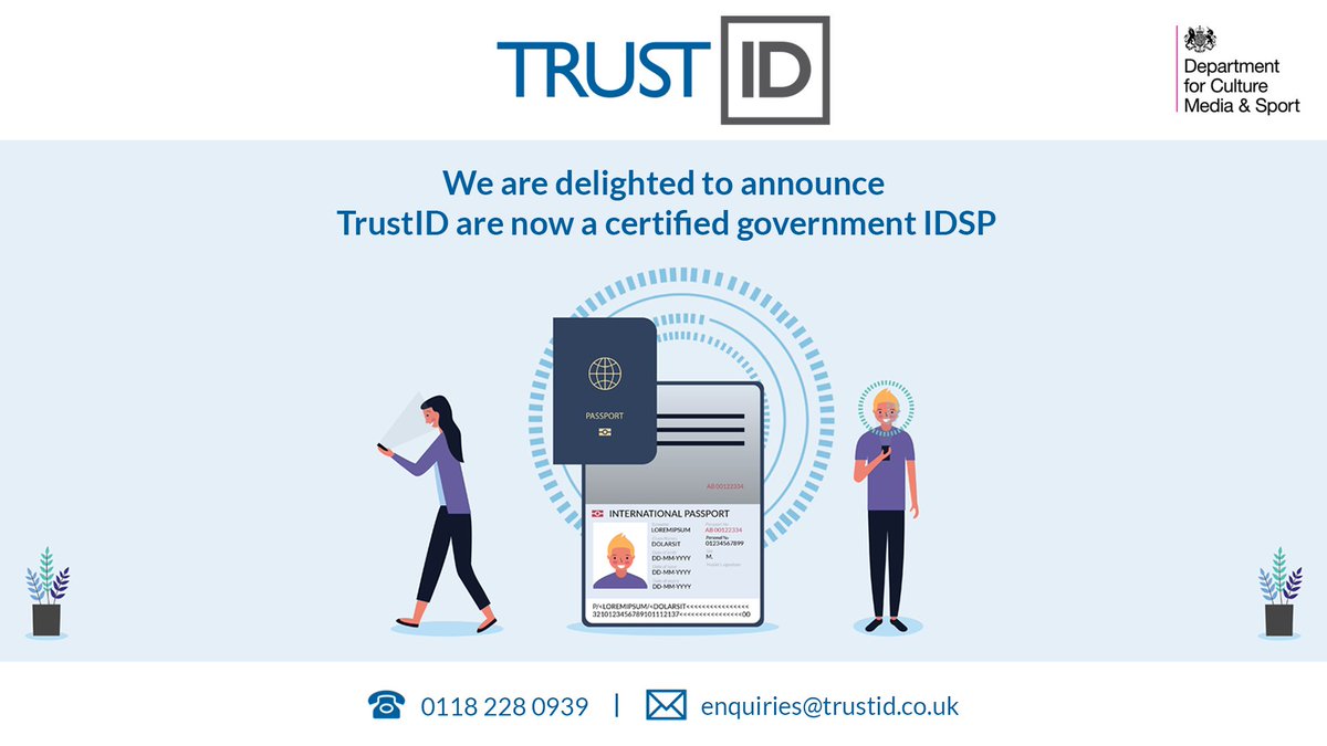 TrustID_UK's tweet photo. We’re delighted that our expertise in identity verification has been recognised and we’re now a certified IDSP for the Right to Work, Right to Rent and DBS digital schemes. 

https://t.co/mJvpd1mjj9

#IdentityDocumentExperts #RTW #IdentificationVerification #CertifiedIDSP https://t.co/hcau5GFZvP