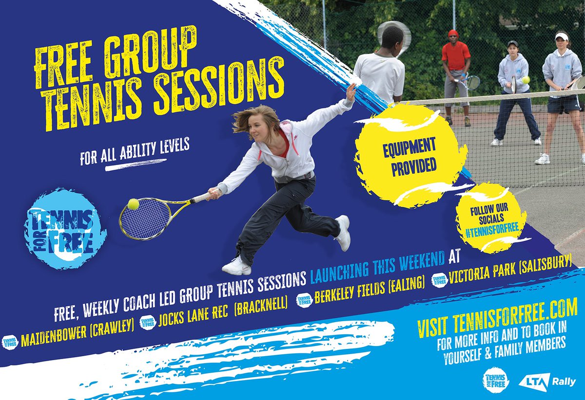 Tennis For Free tweet media