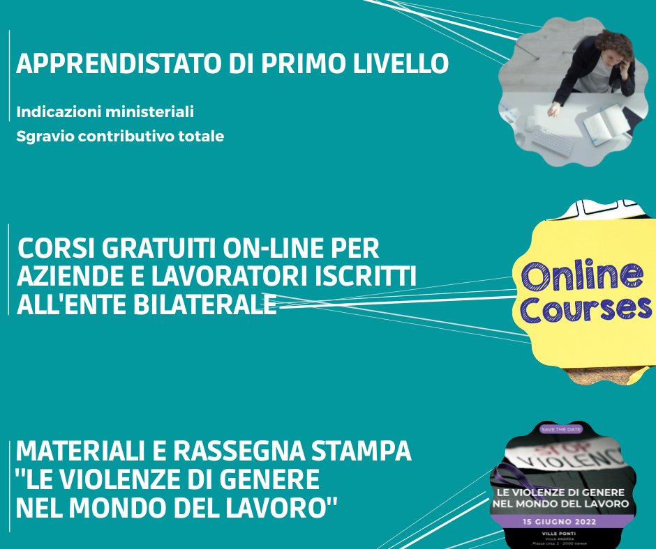 entibilaterali's tweet photo. ✴Apprendistato di primo livello e corsi gratuiti - https://t.co/7NtBUoeaSL
#corsigratuiti #corsi #webinar #entibilaterali #formazione #apprendistato #work #job #ministero #contributi https://t.co/dGTYc2xJSR