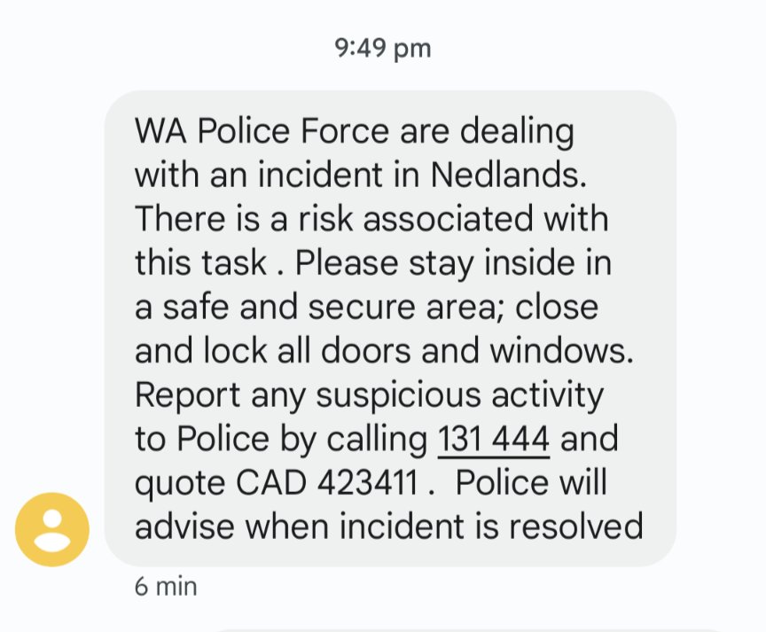 Craig_Smart's tweet image. #perthnews 😳