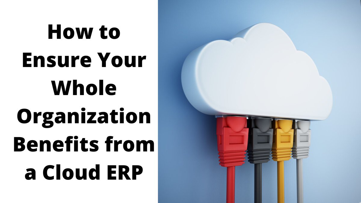 Cloud ERP isn’t just about managing your supply chain. Used correctly, it has the power to improve every aspect of your operation. #clouddistribution
ow.ly/LwBw50JzGbe