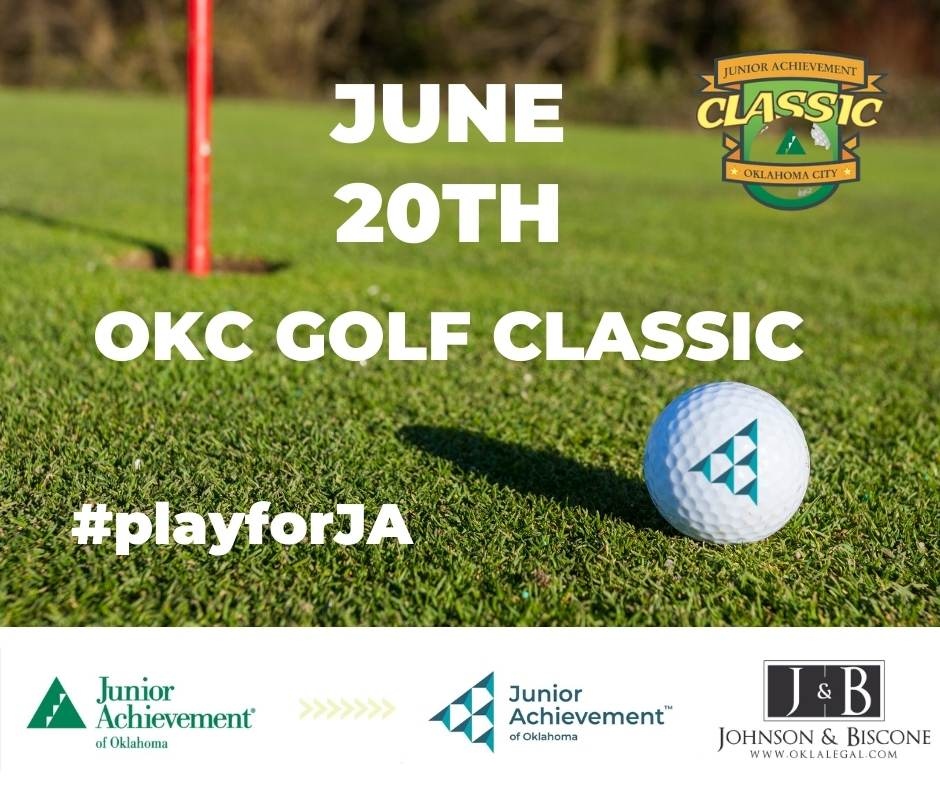 JAOklahoma's tweet photo. Are you ready to #PLAY4JA?! We can't wait to see you at Oak Tree Country Club! You bring your best game and we'll bring the snacks (and the sunscreen!)

#golfcourse #golfing #golfswing #golflife #play4JA https://t.co/5Zr64YOgqG