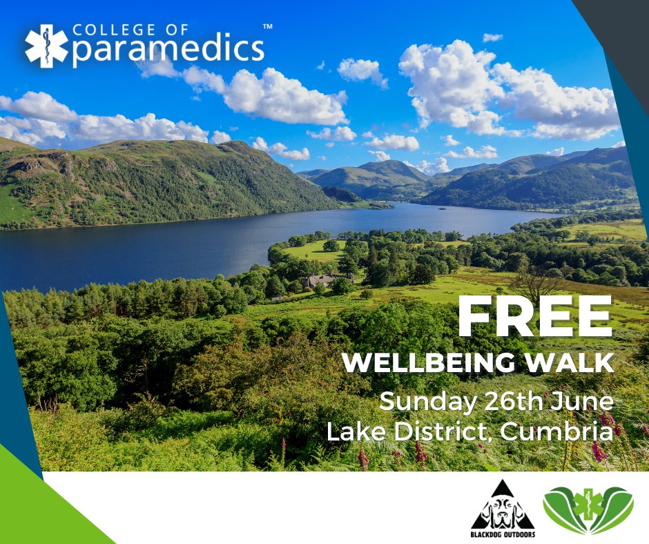 Rejuvenate. Thrive. Breathe. (RTB) with FREE well-being walks as part of the RTB #paramedic wellness programme, promoting outdoor recreation as a means of improving #MentalHealth. Info 👉 bit.ly/3LXX0Qu #ParaHealth