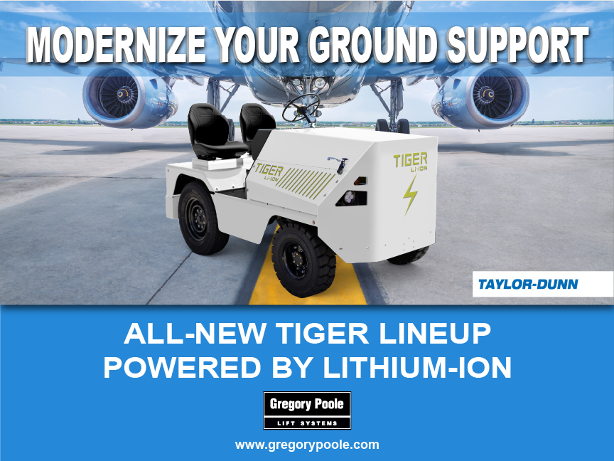GPLift's tweet photo. Tiger’s electrical architecture outperform internal combustion tractors when it comes to safety features, durability, total cost of ownership, tailpipe emissions, and maintenance costs. https://t.co/tjCXW2il2W
#greenenergy #lithium-ion #electrictowtractor #zeroemissions https://t.co/ksW9O6FjNt
