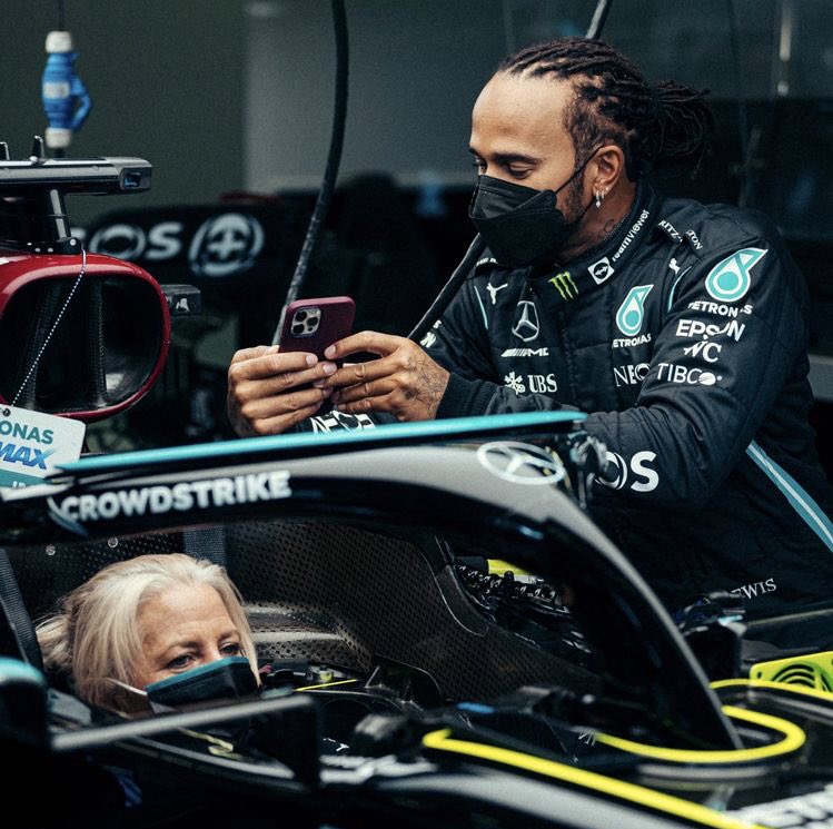 lewis : “she’s one of the greatest things that’s happened to me” 🥰