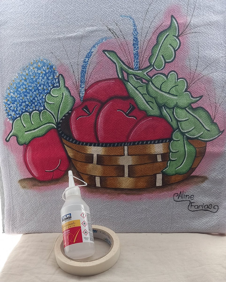 artesaaline's tweet photo. Vamossss de cesta de maçãs e Hortênsia 💜🌷🦋🖌🎨🕊🌼🍃🌺🌟💛😉😌💙
#tekbond #pintura #artesanato #acrilex https://t.co/GqkjfV6B76