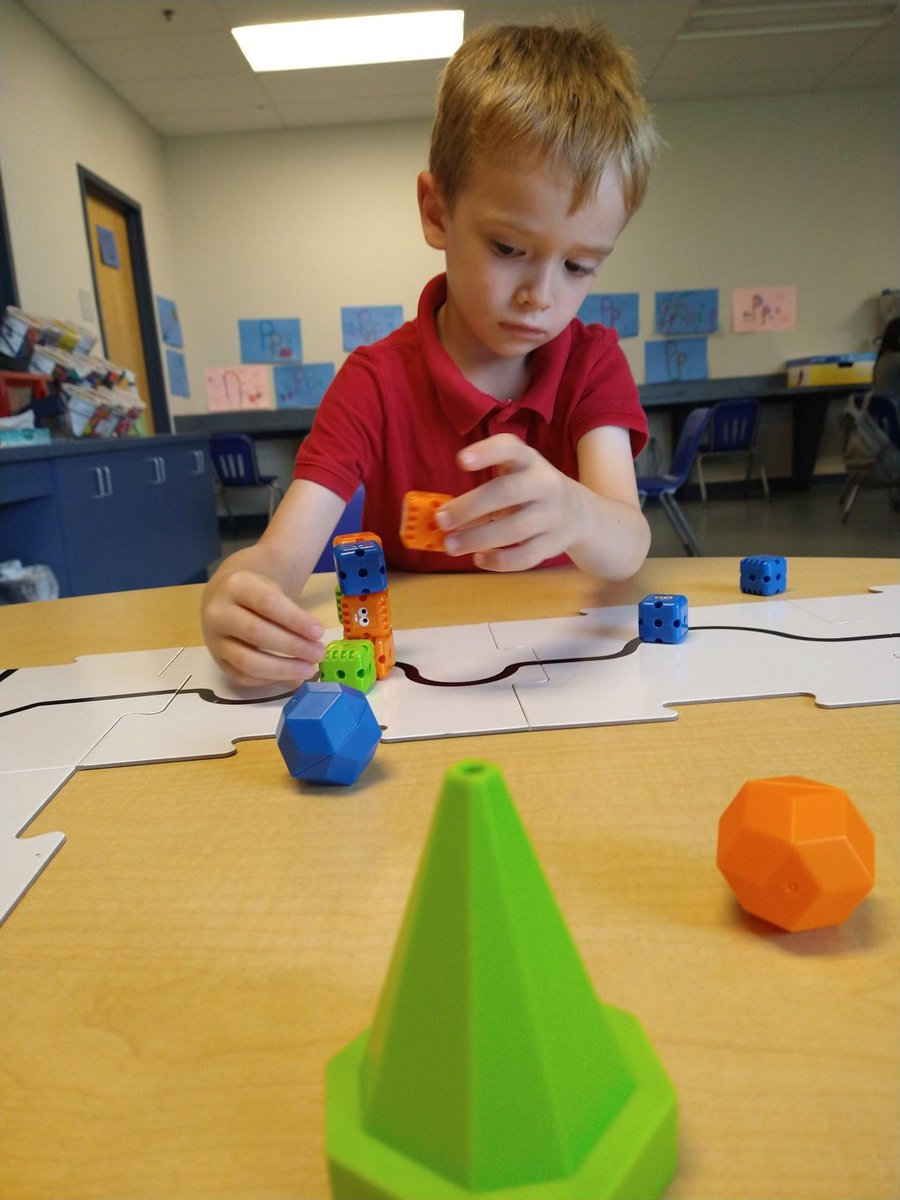 STEP into Kindergarten Ss like programming Botley the Robot to navigate pathways and overcome obstacles!  Learning with this technology tool helps develop critical thinking skills while solving problems!  #STEP2022 #malits #TitleISupport <a href="/kls_krista/">Krista Sadlers</a> @IRCSchools