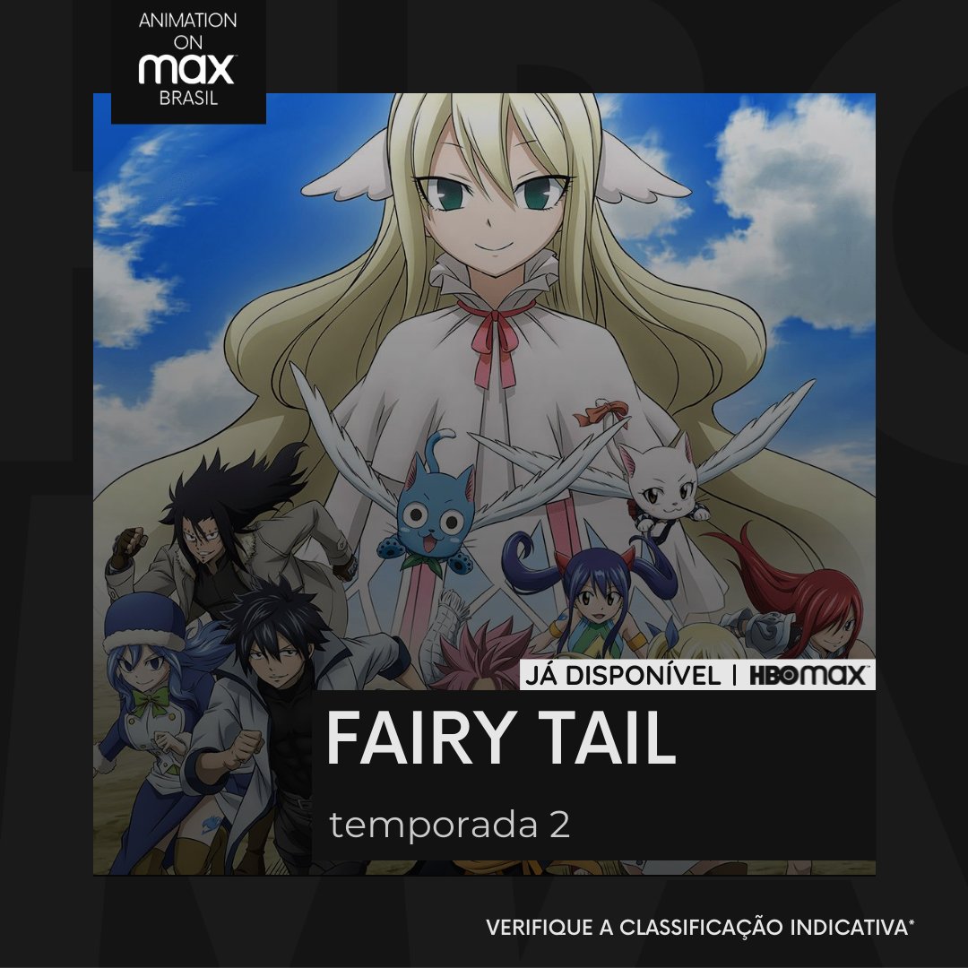 Fairy Tail: Ainda sem dublagem, 2ª temporada estreia na HBO Max