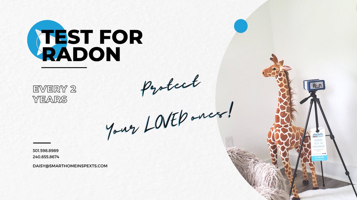 smarthomeinspec's tweet image. Test for Radon:
*Every 2 years;

Contact us to schedule your test! 
SmartHomeRadon.com

#testforradon #radontest #betterIAQ #IAQ #nosafelevel
#smart_home_inspects
#trustedexpertise
#peaceofmind