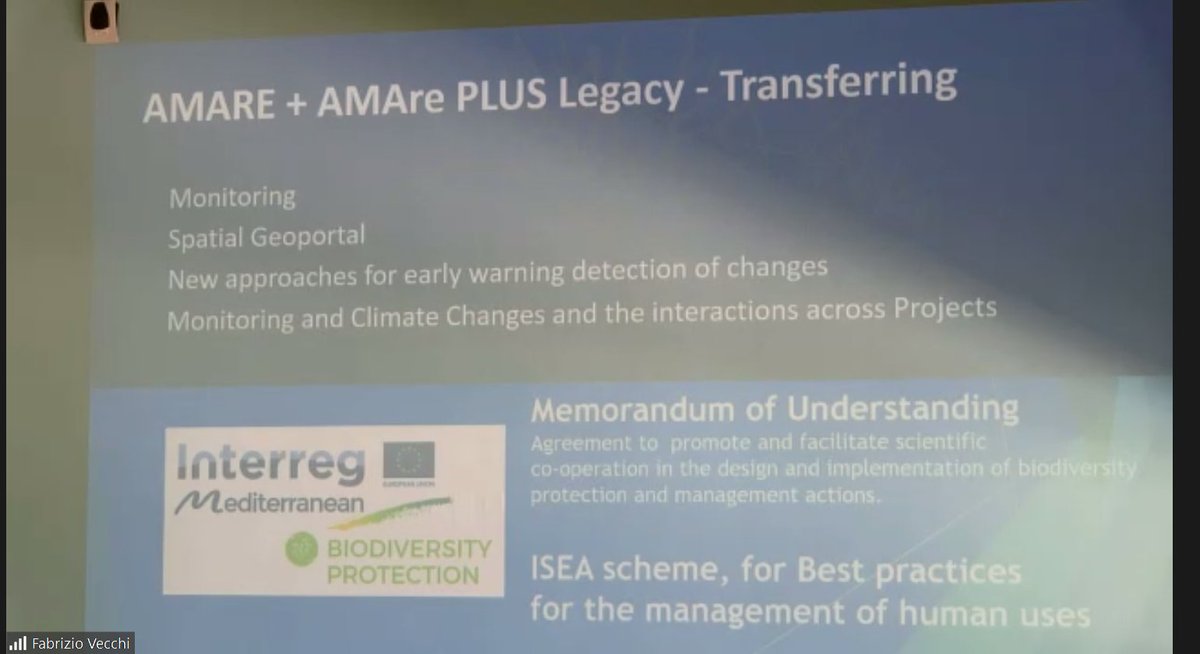 Gov4Nature's tweet photo. 🔚 #AMARE+ final event represents the opportunity to show all the results obtained in the project in terms of Spatial Geoportal implementation across MPAs, methodologies to detect changes in protected system and best practices for the management of human uses.
 #CONISMA @ICMCSIC https://t.co/rEzunl9Zk2