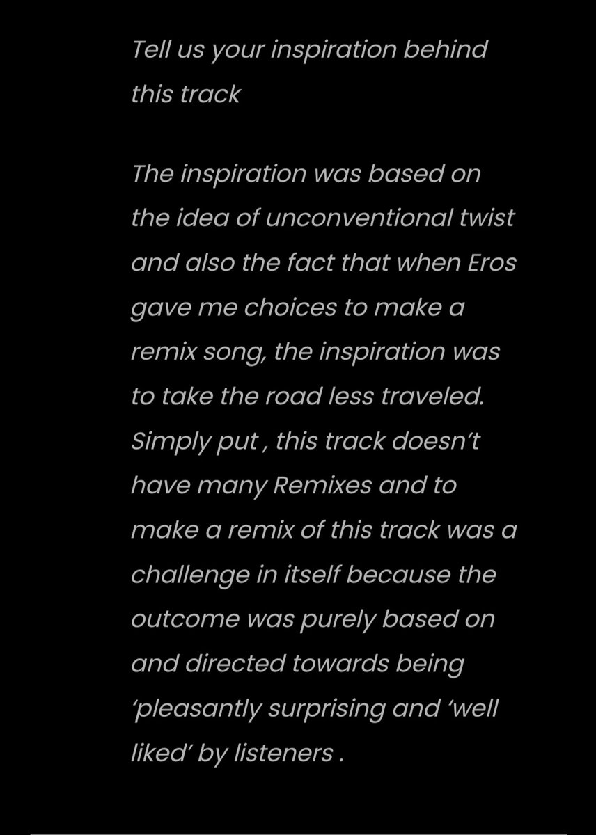 deejaykamya's tweet photo. Thank you https://t.co/JwcqUUHs3N for this article on my latest official release for the movie Ramleela  ❤️ 

Read Full article here 👇

https://t.co/e2mDndMU9X https://t.co/FOgcCBN5Ju