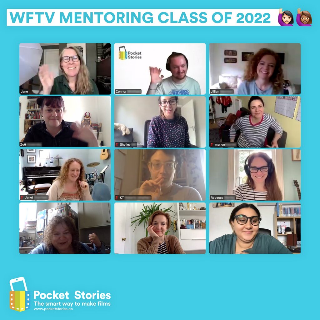 The <a href="/WFTV_UK/">Women in Film & TV (UK)</a> mentoring class of 2022 have finished our filming and editing workshops! ✅

Now the fun begins as we support them to create smartphone films with their new skills.

Here's some of the lucky ones who joined us for some #mobilefilmmaking.

Watch this space 👀🎬